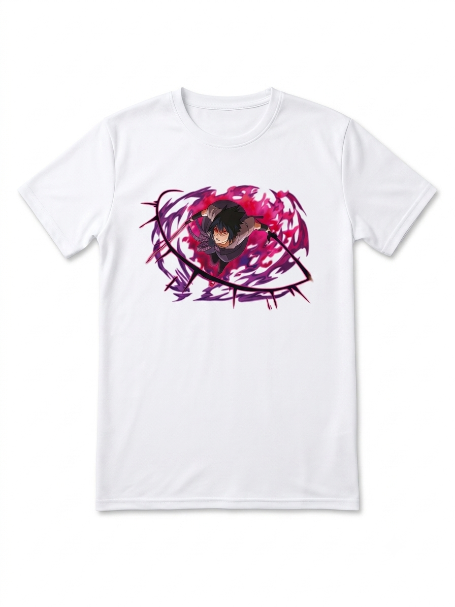 Sasuke Uchiha Customized  T-Shirt