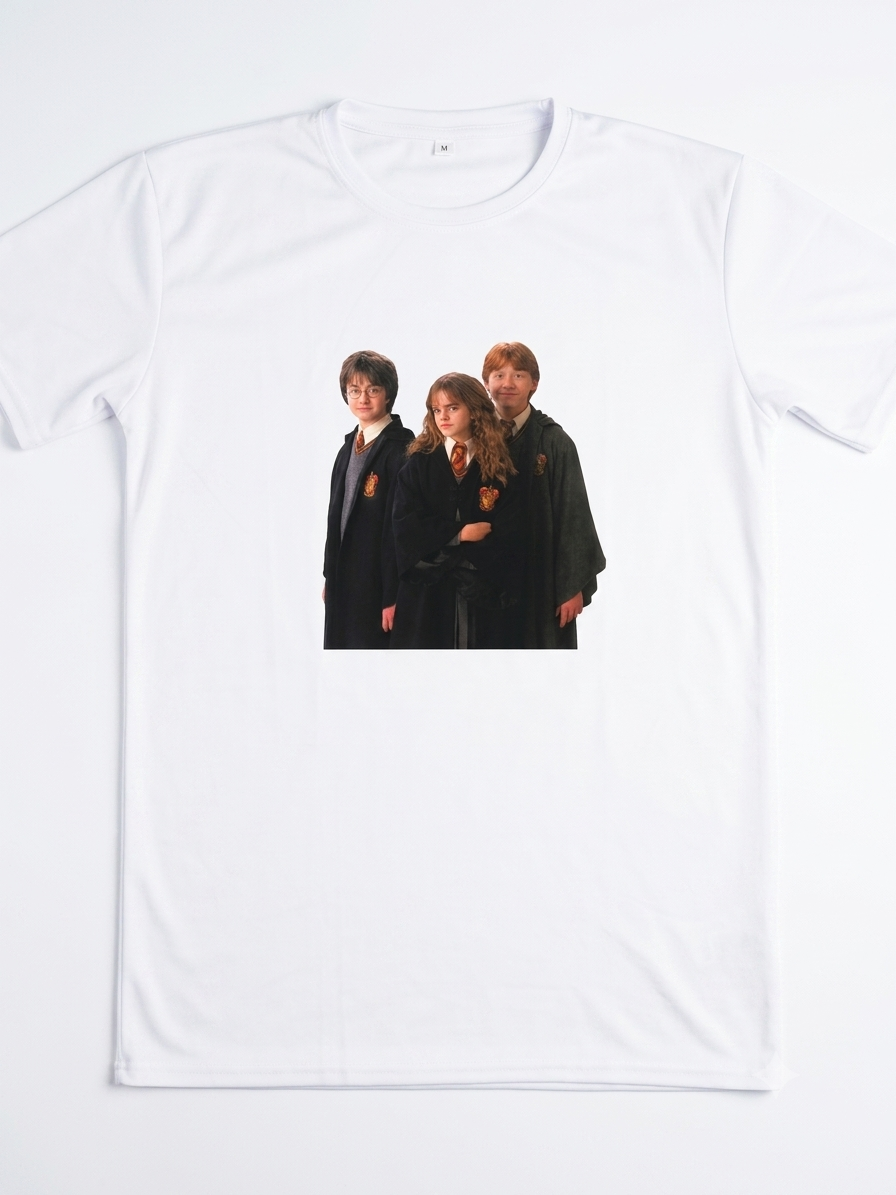 Harry And His Friend Customized Printed T-Shirt