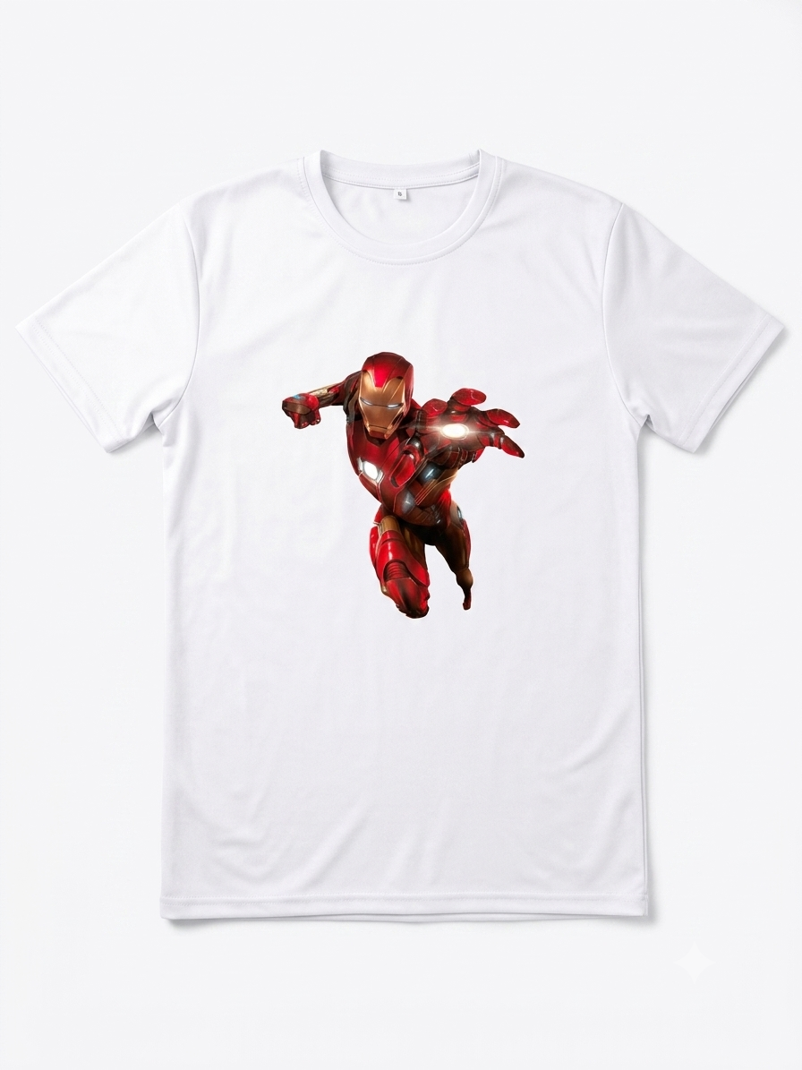 Iron Man Customized Printed T-Shirt