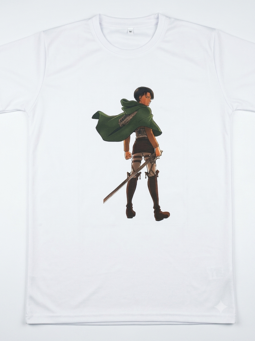 Captain Levi Customized Printed T-Shirt